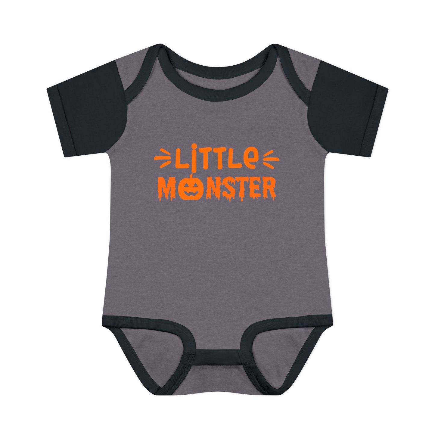 Little Monster Infant Baby Rib Bodysuit
