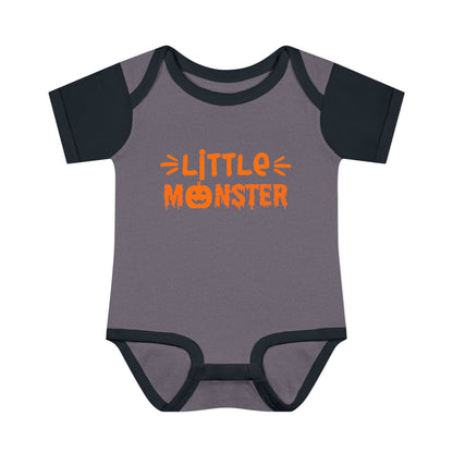 Little Monster Infant Baby Rib Bodysuit