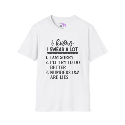 I Know I Swear Alot But... Adult T-shirt