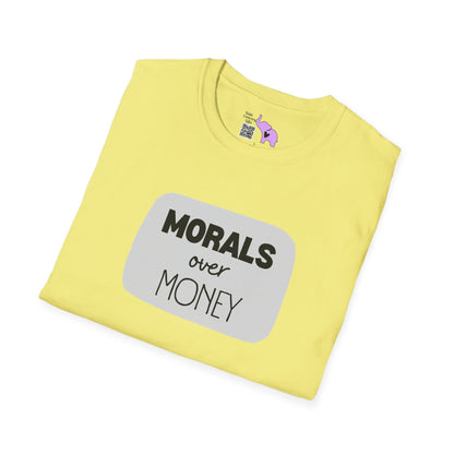 Morals over Money T-shirt