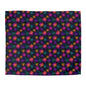 Neon Lotus Blooms Microfiber Duvet Cover