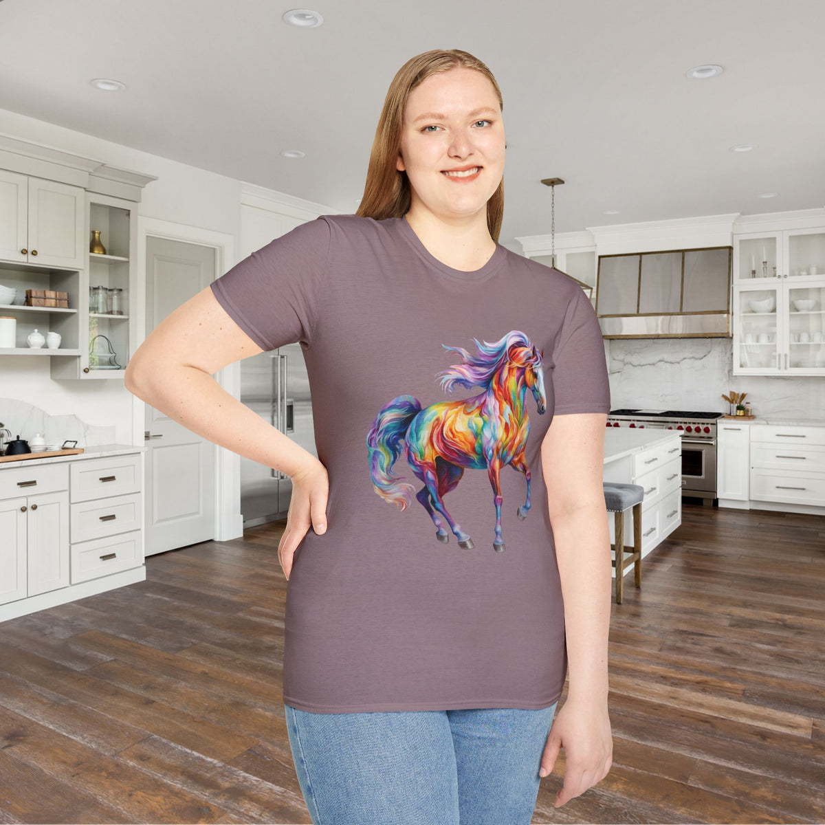 Dreamscape Stallion Adult T-shirt