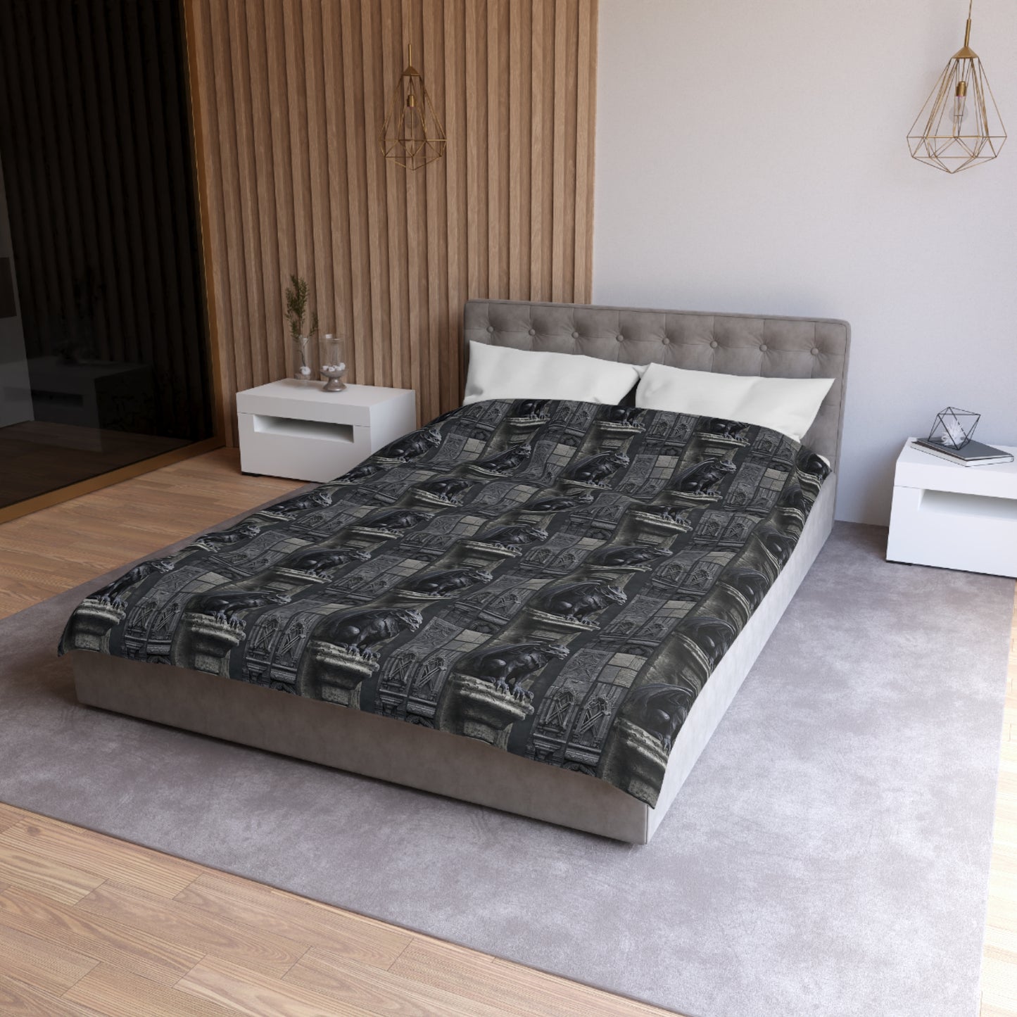 Gargoyle Vigil Duvet Bedding Set