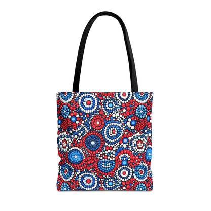 Patriot Pulse Canvas Tote Bag