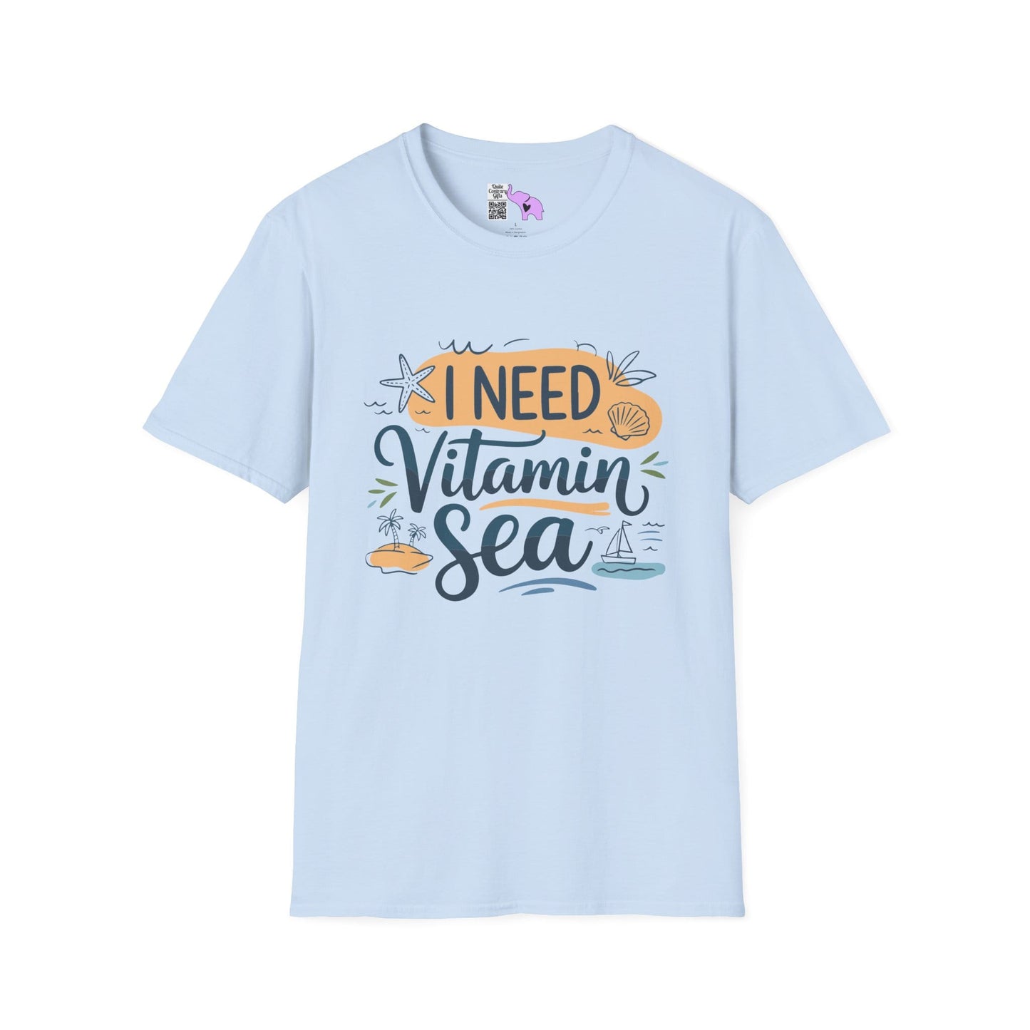 I Need Vitamin Sea Adult T-shirt