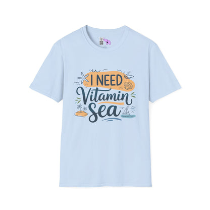 I Need Vitamin Sea Adult T-shirt