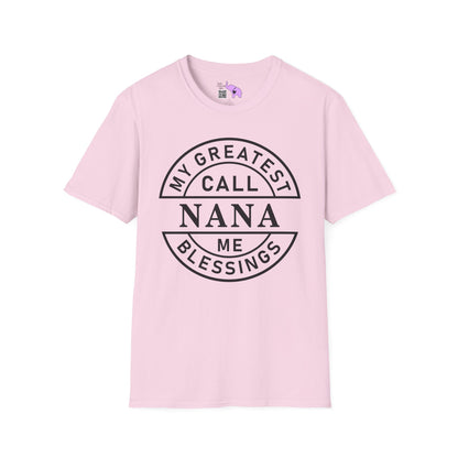 My Greatest Blessings Call Me Nana Adult T-shirt