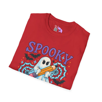 Spooky Teacher Adult T-shirt