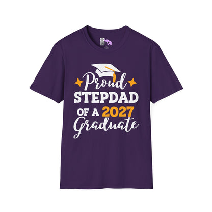 Proud Stepdad of a 2027 Graduate Adult T-shirt