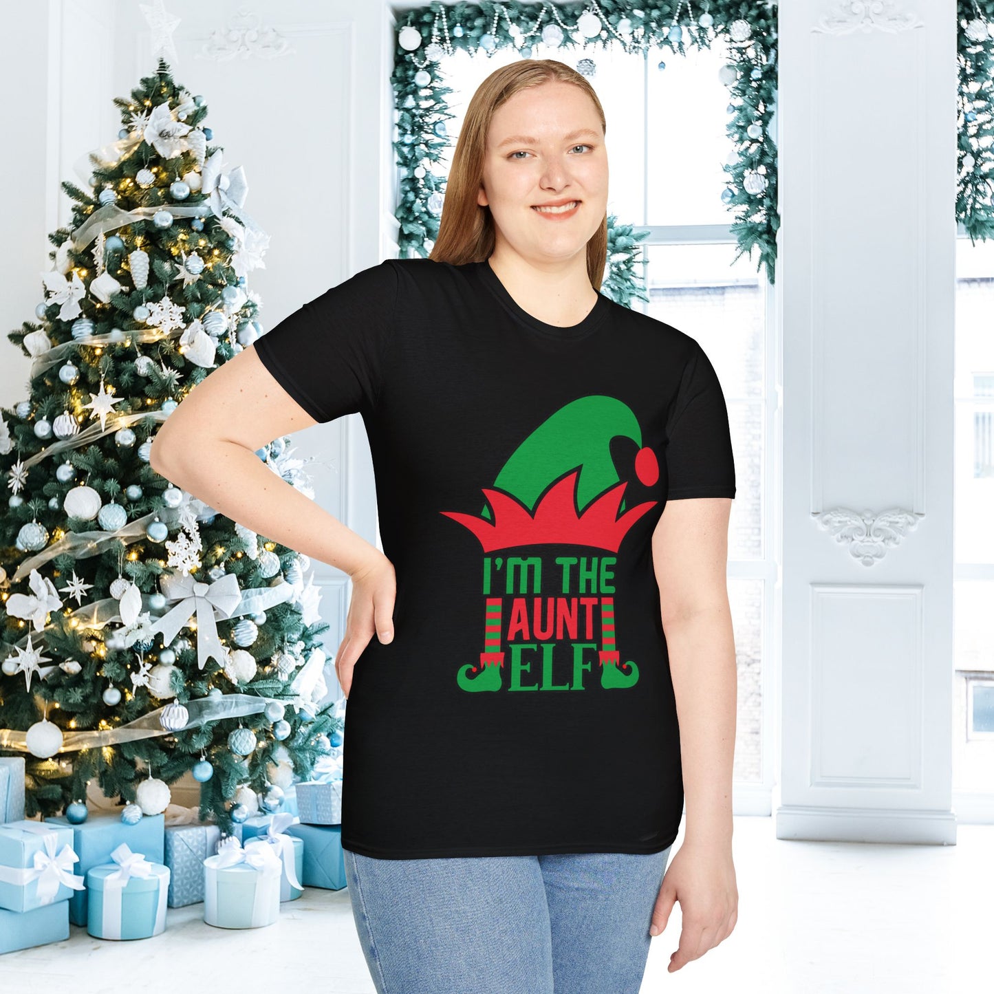 I'm The Aunt Elf Adult T-shirt