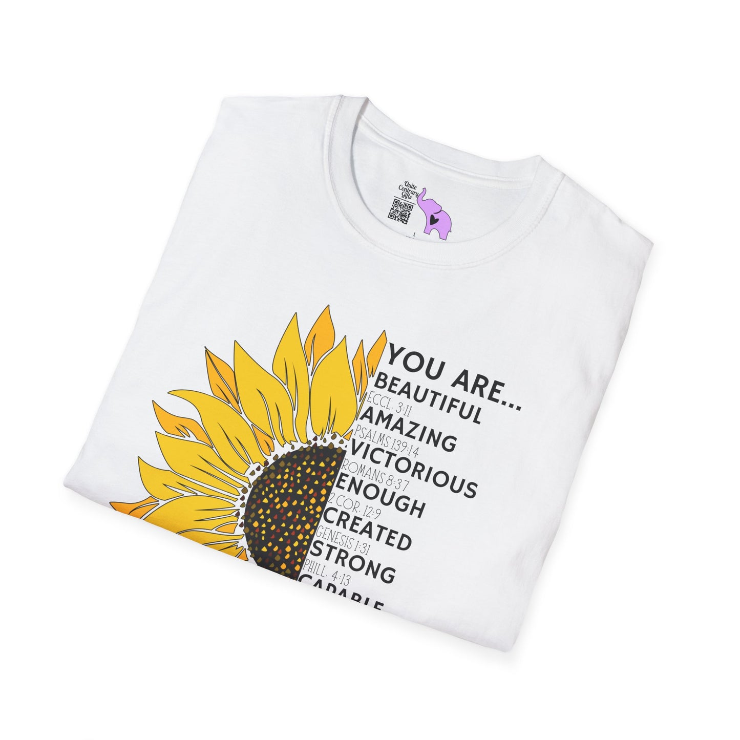 You Are... (Sunflower) Adult T-shirt