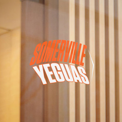 Somerville Yeguas Angled, White Decal