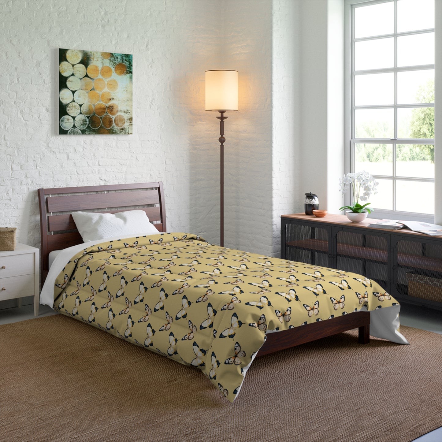 Golden Flutter Comforter