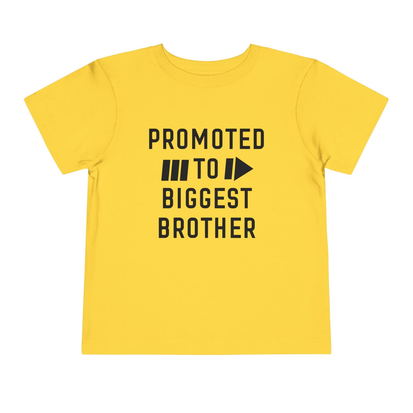 Promoted to Biggest Brother (Arrow) Toddler Tee