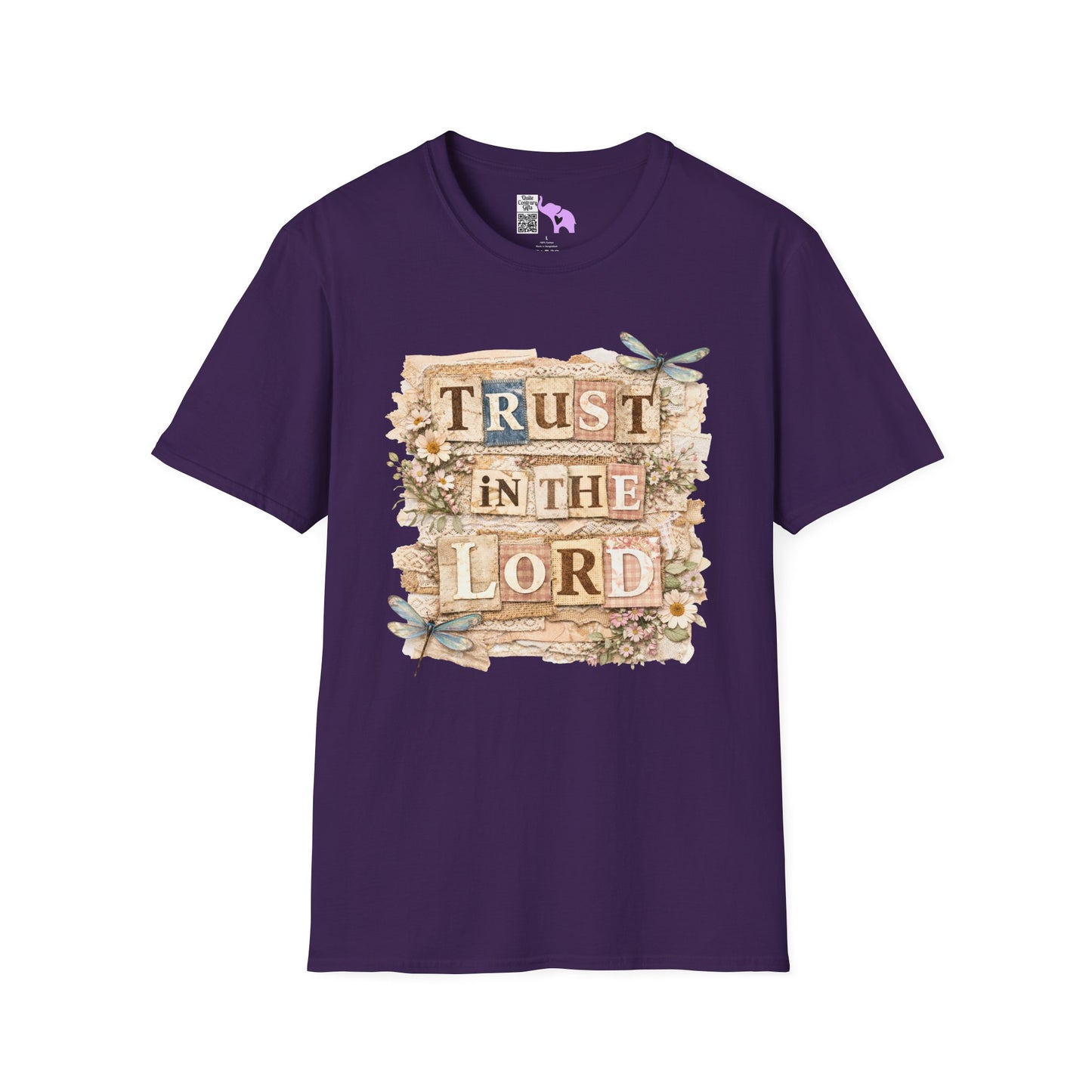 ""Trust In The Lord (Lace Collage) Adult T-shirt