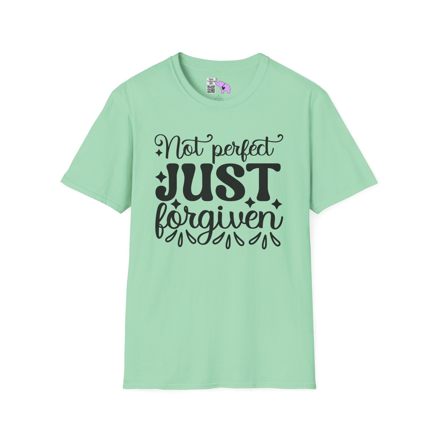 Not Perfect Just Forgiven Adult T-shirt