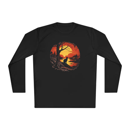 Creepy Black Cats 3 Adult Long Sleeve Tee