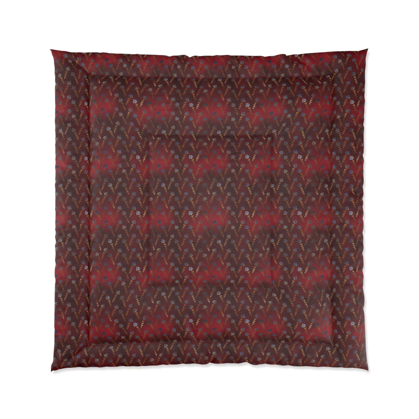 Ruby Night Blossoms Basic Bedding Set