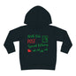 North Pole Post Special Delivery Toddler Pullover Fleece Hoodie