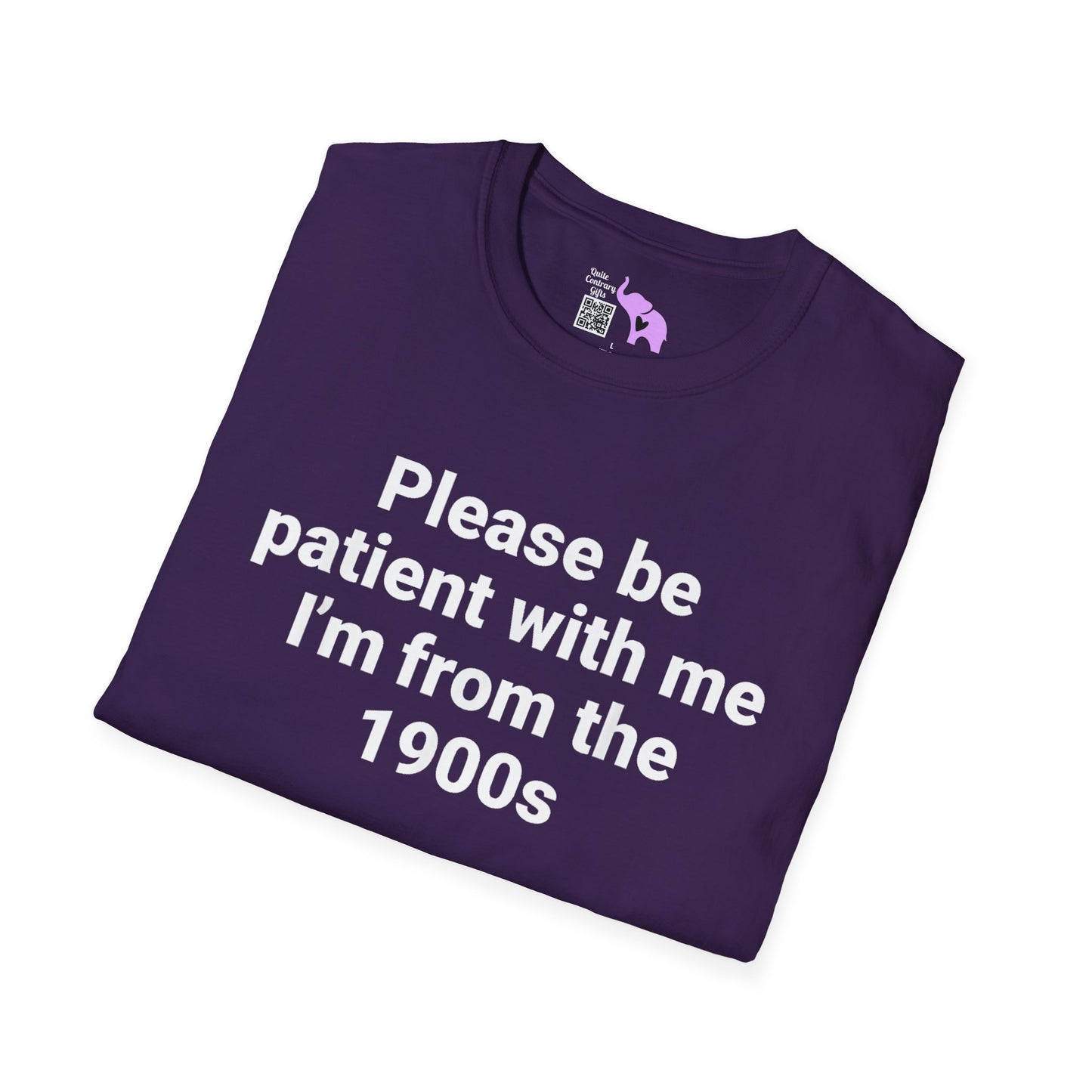 Please Be Patient With Me I'm From The 1900's (Simple) Adult T-shirt