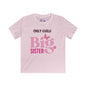 Promoted to Big Sister from Only Child Youth Softstyle Tee