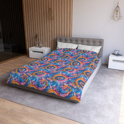 Trippy Taffy Microfiber Duvet Cover