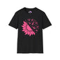 Sunflower & Butterflies Breast Cancer Awareness Adult T-shirt