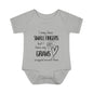 I May Have Small Fingers But I Have My GRAMS Wrapped around them Infant Baby Rib Bodysuit