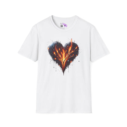 Burning Love Adult T-shirt