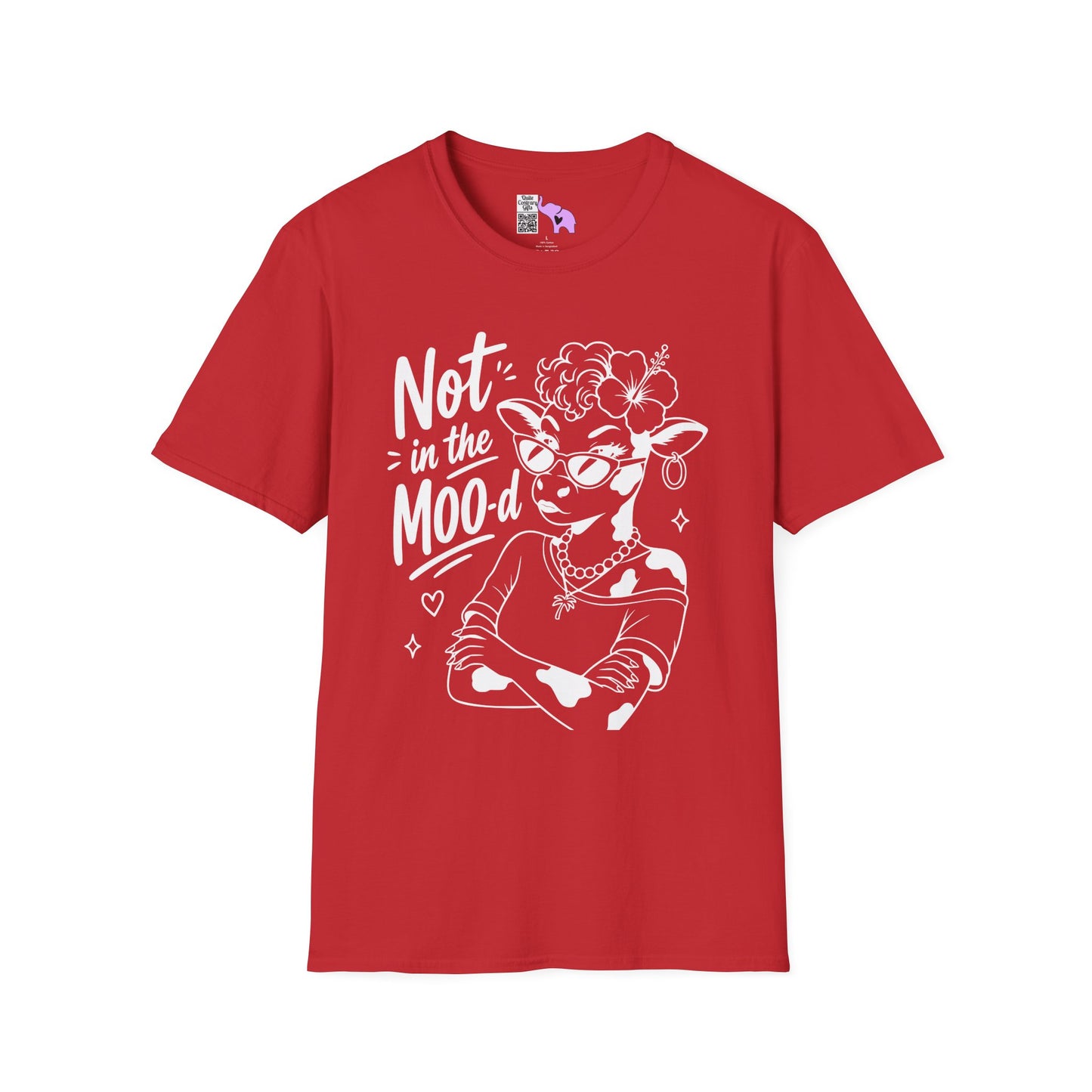 Not in the Moo-d Adult T-shirt