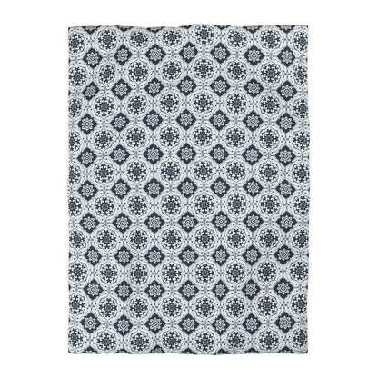 Lisbon Noir Microfiber Duvet Cover