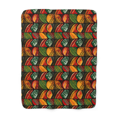 Collective Harmony Sherpa Fleece Blanket