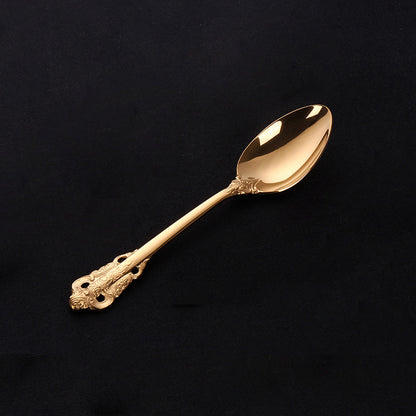 Gold Flatware Set