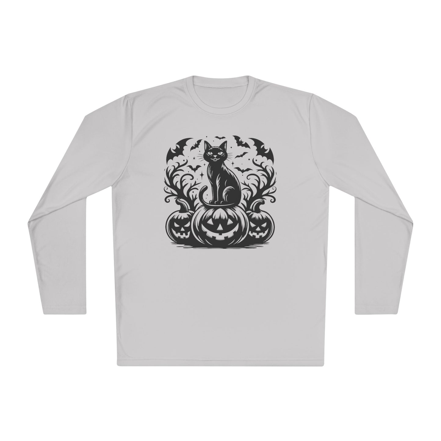 Whiskers at Witching Hour Adult Long Sleeve Tee