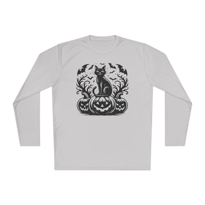Whiskers at Witching Hour Adult Long Sleeve Tee