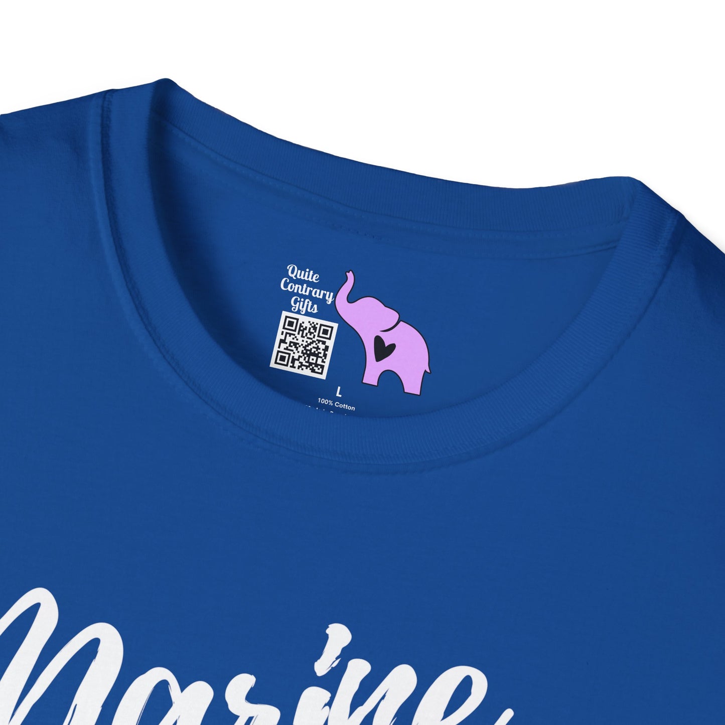 Marine Mom Adult T-shirt