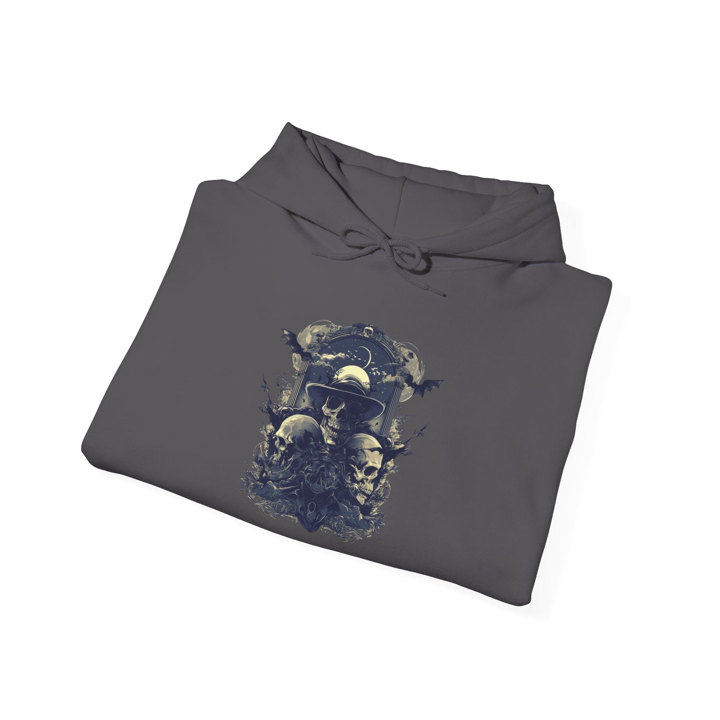 Dapper Skulls Heavy Blend™ Hooded Sweatshirt