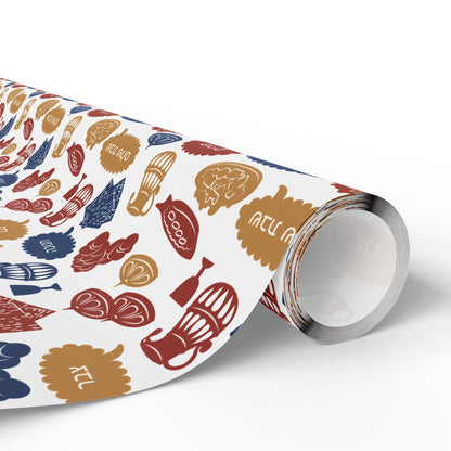 Sacred Traditions Hanukkah Wrapping Paper
