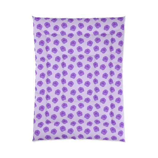 Lilac Mist Peonies Comforter