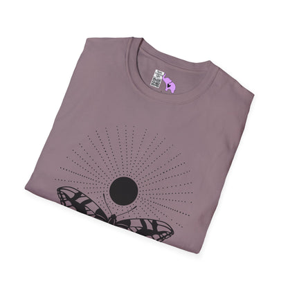 Butterfly w/Sun, Moon, & Stars Adult T-shirt