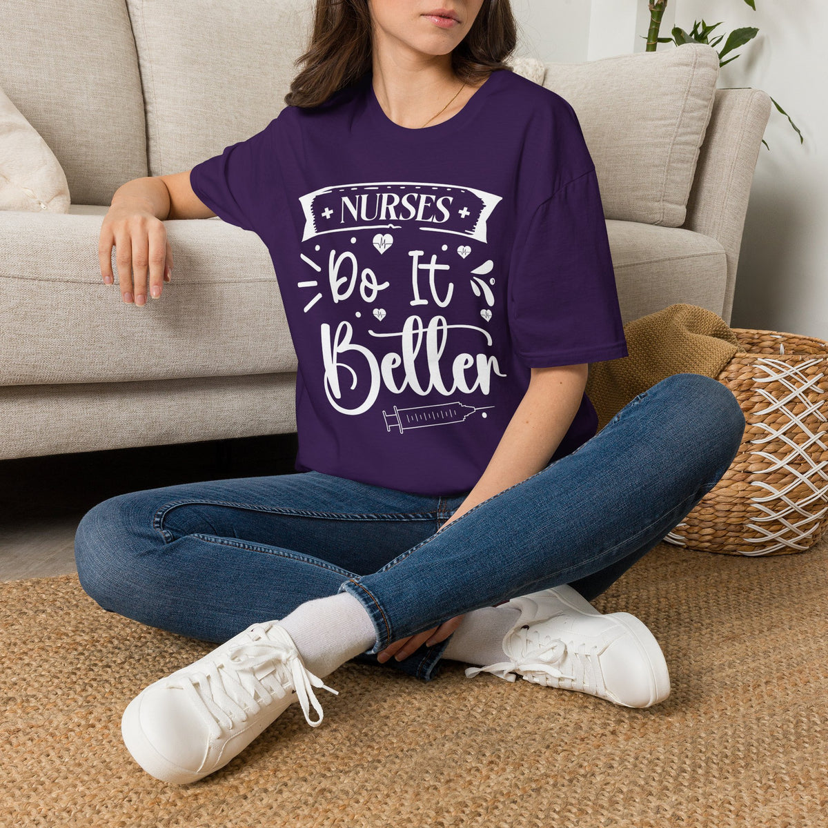 Nurses Do It Better Adult T-shirt