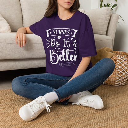 Nurses Do It Better Adult T-shirt