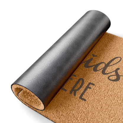 Grandkids Spoiled Here Coconut Fiber Doormat