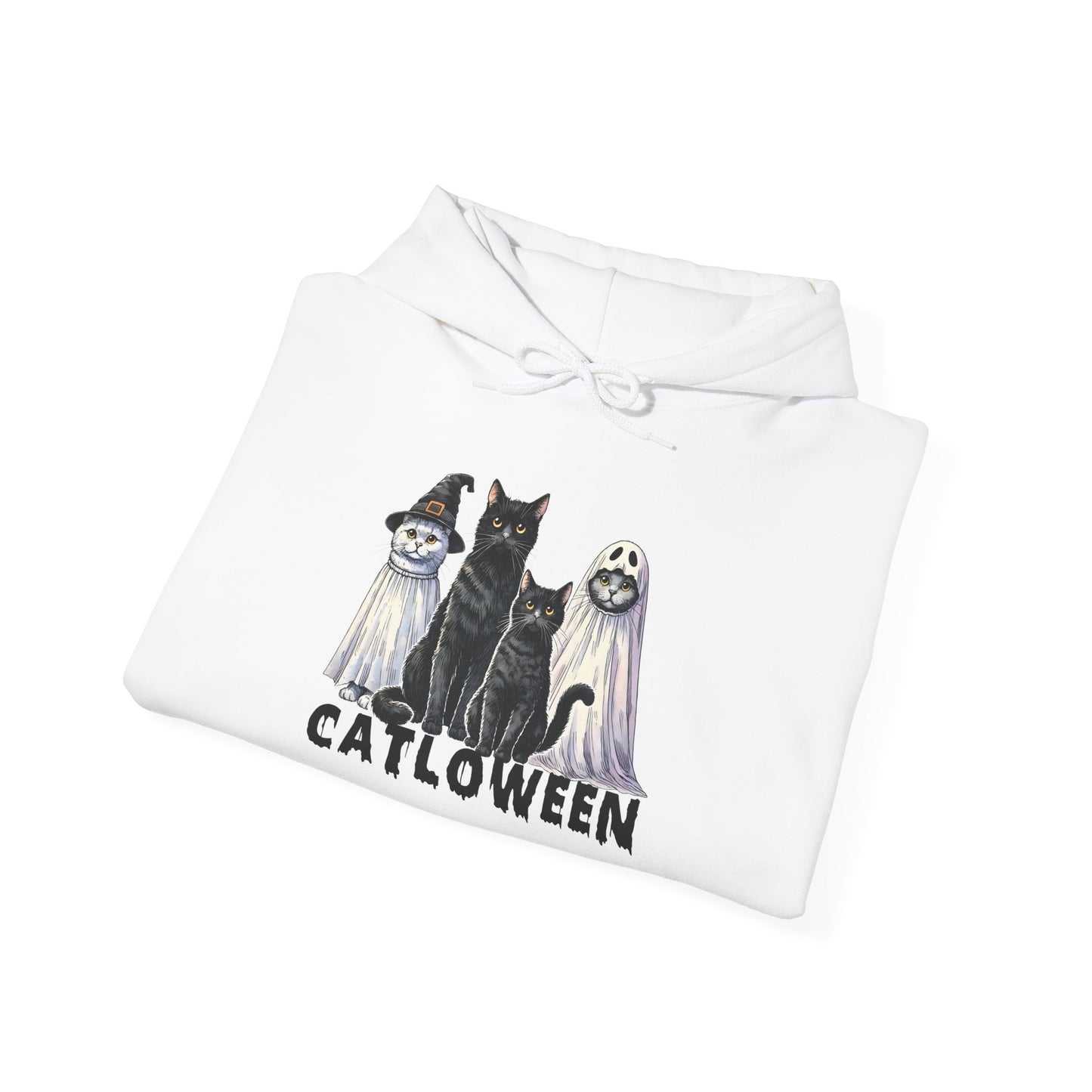 Catloween Heavy Blend™ Hooded Sweatshirt