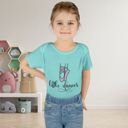 Little Ballerina Infant Baby Rib Bodysuit