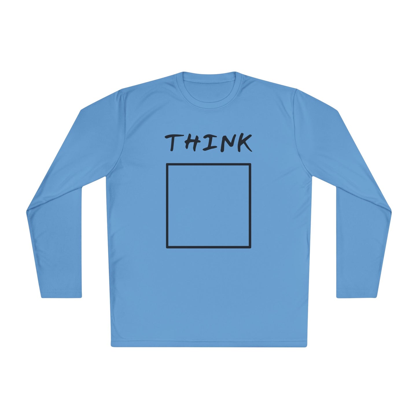 Think (Outside The Box) Adult Long Sleeve Tee
