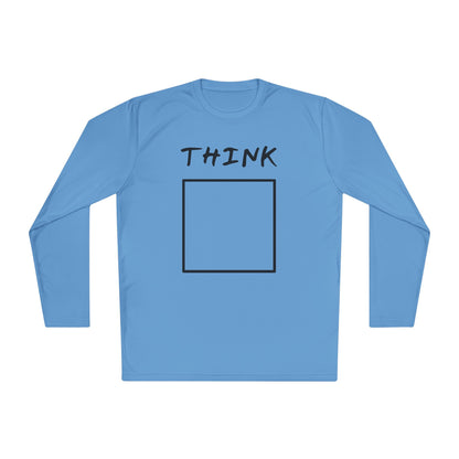 Think (Outside The Box) Adult Long Sleeve Tee
