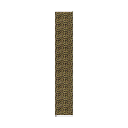 Black & Gold Luxe Swirl Wrapping Paper