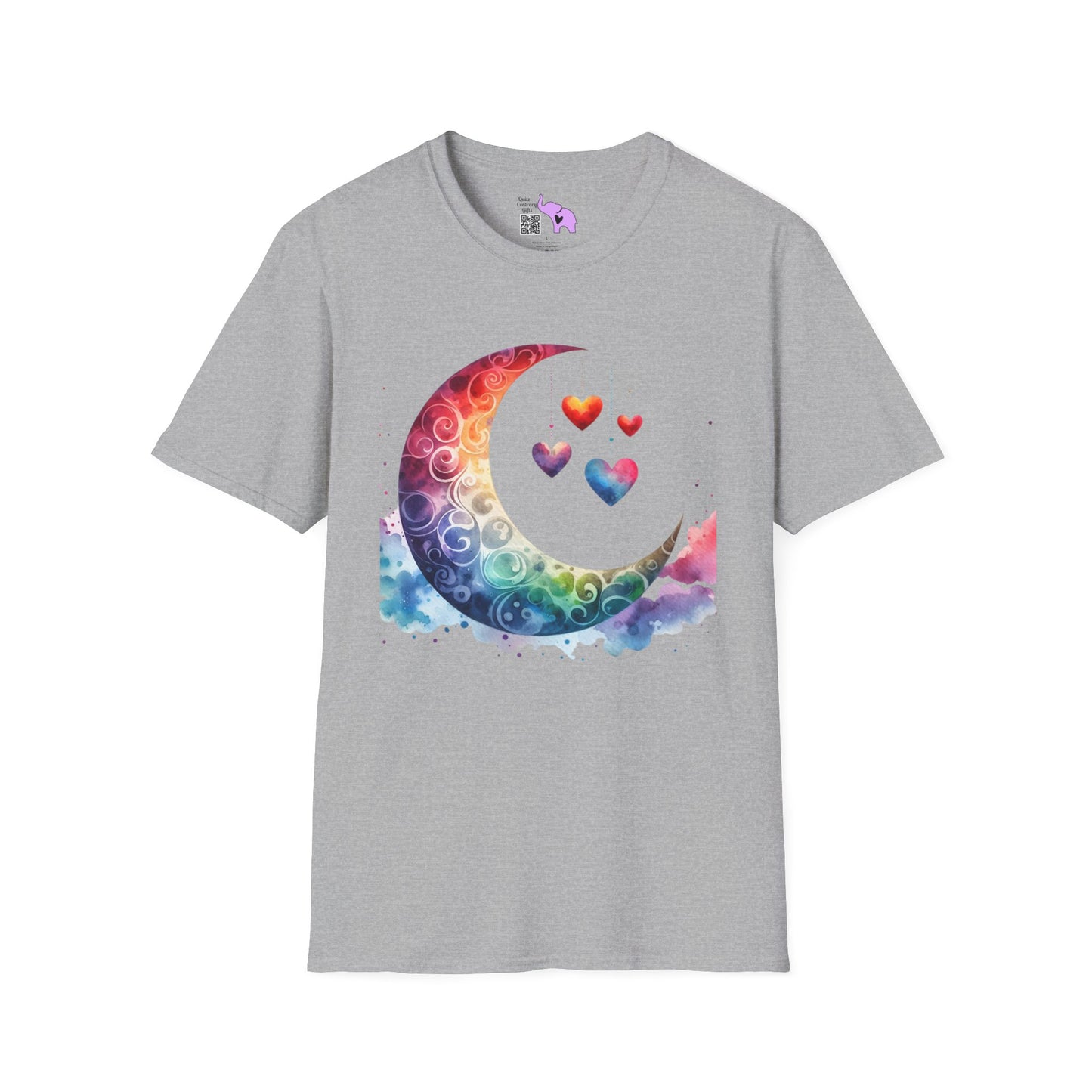 Moon in Love Adult T-shirt