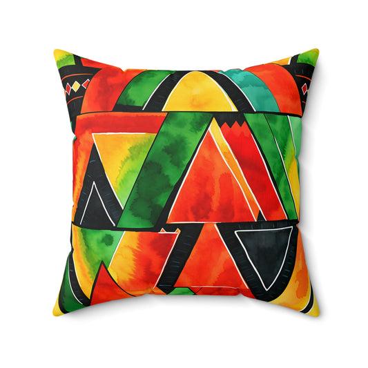 Abundance Vibes Throw Pillow